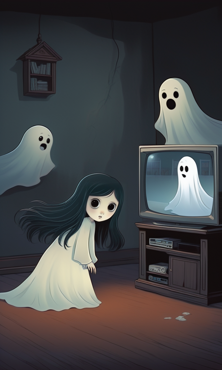 24243631-4013955464-guaidan,1girl,ghost,living room,television,long black hair cover the ghost girl's face,crawling out from the tv screen,white dre.png